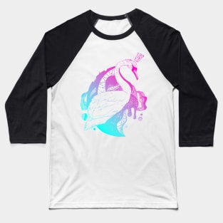 Dual Color Swan Queen Baseball T-Shirt